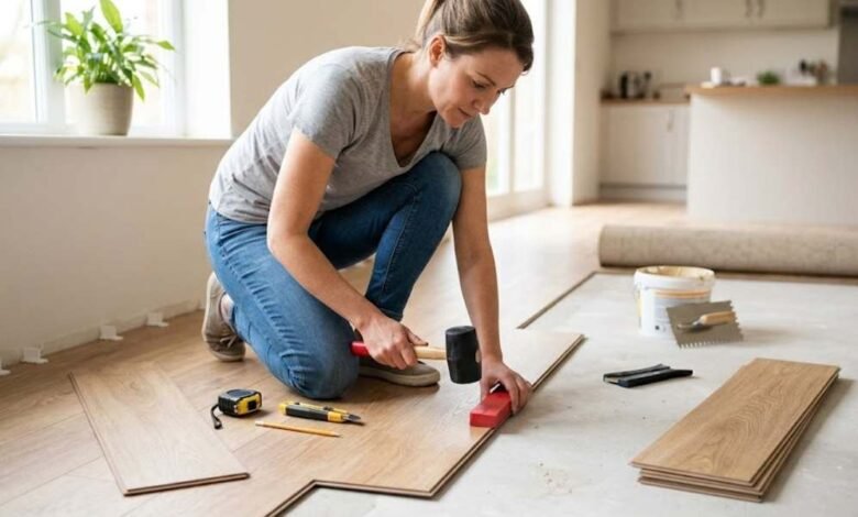 vinyl flooring installation