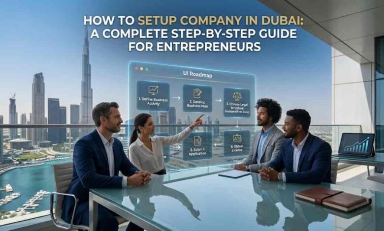 how to setup company in Dubai